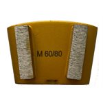 60 Grit Double Rectangle, Standard Bond (40mm x 11mm x2 seg)