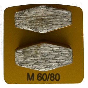 60 Grit Double Diamond (Gold, Standard Bond) A11075