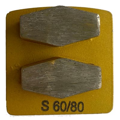 60 Grit Double Diamond (Gold, Soft Bond) A11076