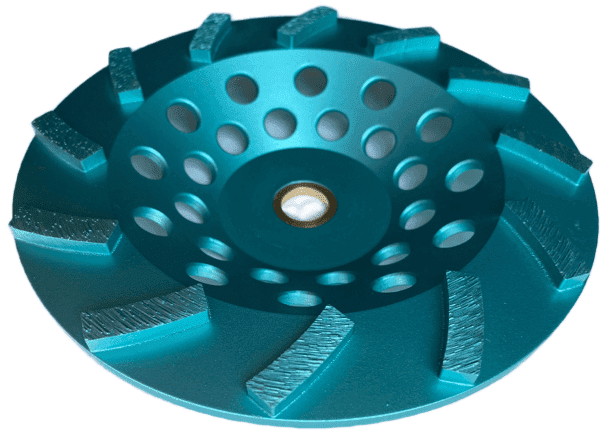 7' Premium Cup Wheel, 5 / 8'-11 Threaded