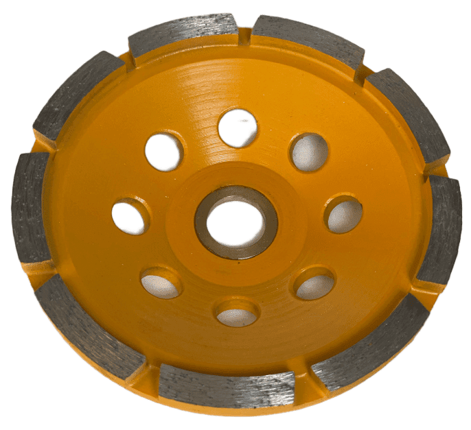 4.5' Premium Single Row Cup Wheel, 7 / 8' Arbor